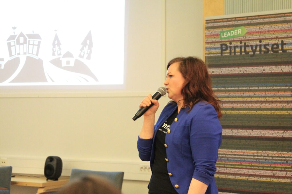 Keski-Pohjanmaan Yrittäjät ry:n toimitusjohtaja Anna Kotamäki.